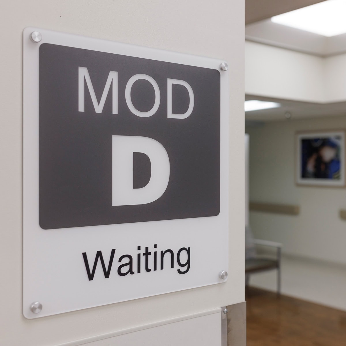 Primary Path Branding in Directional Sign Footerat VA Bay Pines